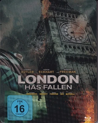 Blu-Ray: London Has Fallen (Gerard Butler, Morgan Freeman) *Steelbook* - Bild 1 von 2