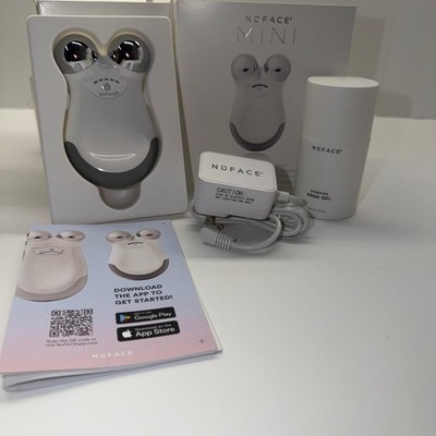 NuFACE Mini Facial Toning Device + Aqua Gel 50ml Bin B2 R2