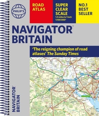 Philip's Navigator Britain: Spiral by Philip's Maps SPIRAL-BOUND 9781849076135