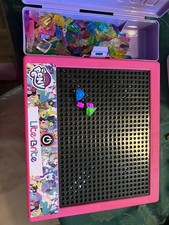 Lite Brite My Little Pony w/ 4 light modes, plastic pegs, templates Working