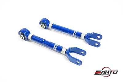 MEGAN 2pc Rear Traction Rod Arm for 370z Fairlady G35 G37 4D 07-13 2D 08-13 RWD