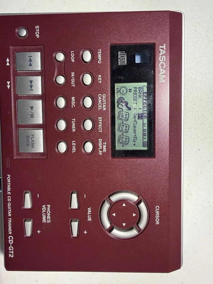 Tascam CDGT2 tragbarer CD-Gitarrentrainer - Bild 4 von 4