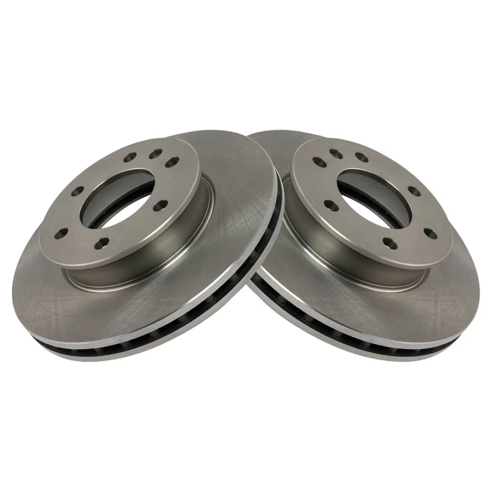 TRQ Vented Front Disc Brake Rotor Pair Left LH & Right RH for Sprinter Van — 第 2/4 张图片