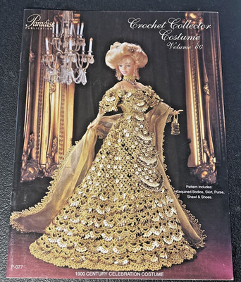 Paradise publications Crochet Pattern Vol 66 1900 Beaded Sequined Celebration