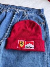 Vintage Marlboro Ferrari 90s Racing F1 Beanie...