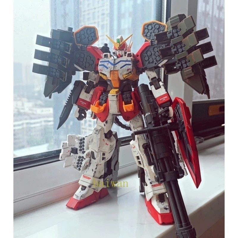 IGEL Upgrade Kit Set for MG 1/100 HEAVYARMS CUSTOM EW Green Heavy Gunner GUNDAM - Image 2 of 4