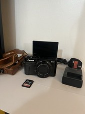 Canon PowerShot G7X Mark II Digital Camera Black - Fast Dispatch