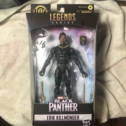 Figura de acción Erik Killmonger 6" de la colección Black Panther Legacy de Marvel Legends