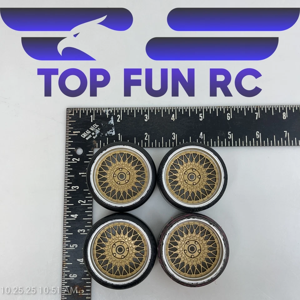 MST 1/10 Scale Drift Tires & Wheels Machined Technology  - Image 4 of 4