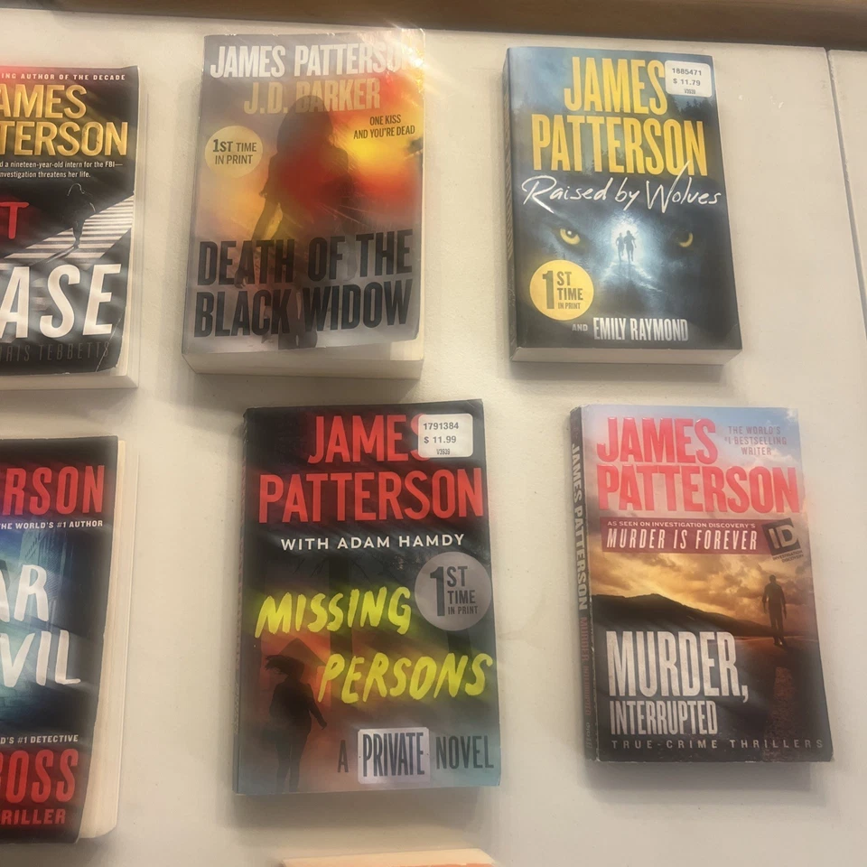 James Patterson Lot Of 10 Paperback Books - Image 3 of 4