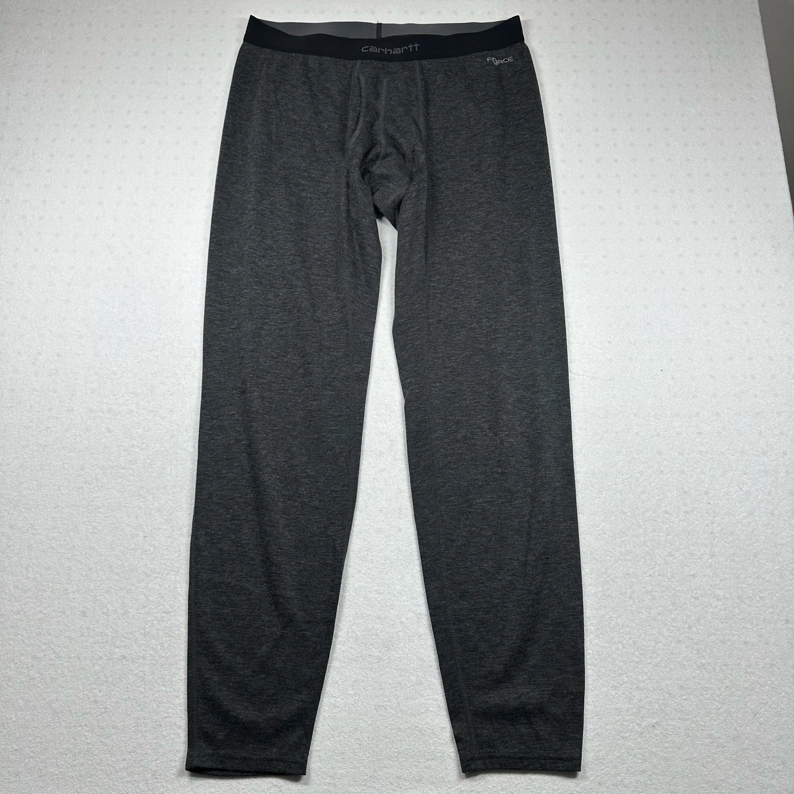 Carhartt Force Base Layer Pants Men’s XL Gray Thermal 32.5” Inseam