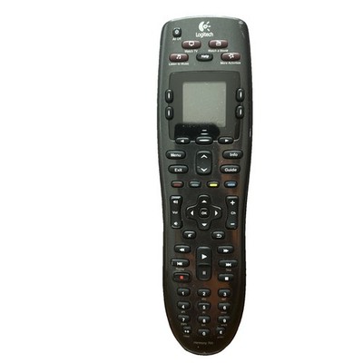 Genuine Logitech Harmony 700 Universal Remote Black  NO BATTERIES