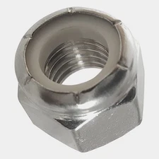 1/2-13 Stainless Steel Nylon Insert Stop Nuts  Nuts Lock Nut PKG of 20