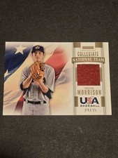 2013 Panini USA Baseball Preston Morrison Collegiate National Team Patches #/35