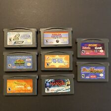 Lot of (8) Nintendo Game Boy Advance Games w/ Rocket Power, Shrek 2, Narnia, Etc