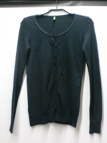 schwarze Strickjacke Gr. S
