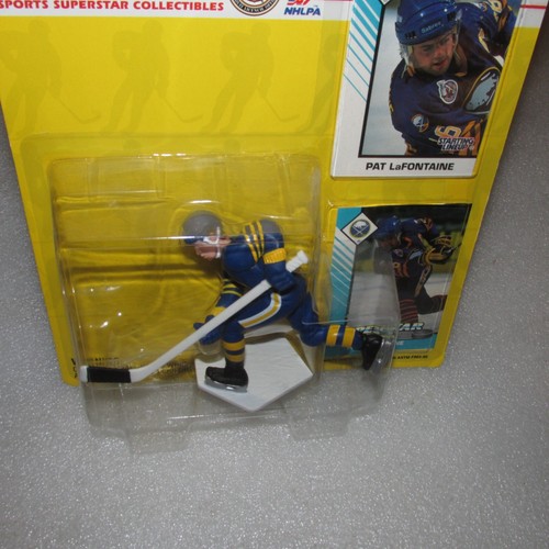 Startaufstellung 1993 Pat LaFontaine NHL Buffalo Sabers (Rookie Piece) - Bild 2 von 6