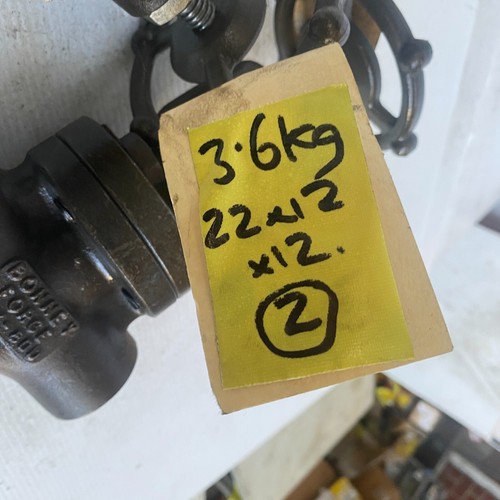 Bonney Forge 1" Steam Gate Valve Class 800 A105N Body 13CR Disc Seat DN25 SDNR - Picture 4 of 19