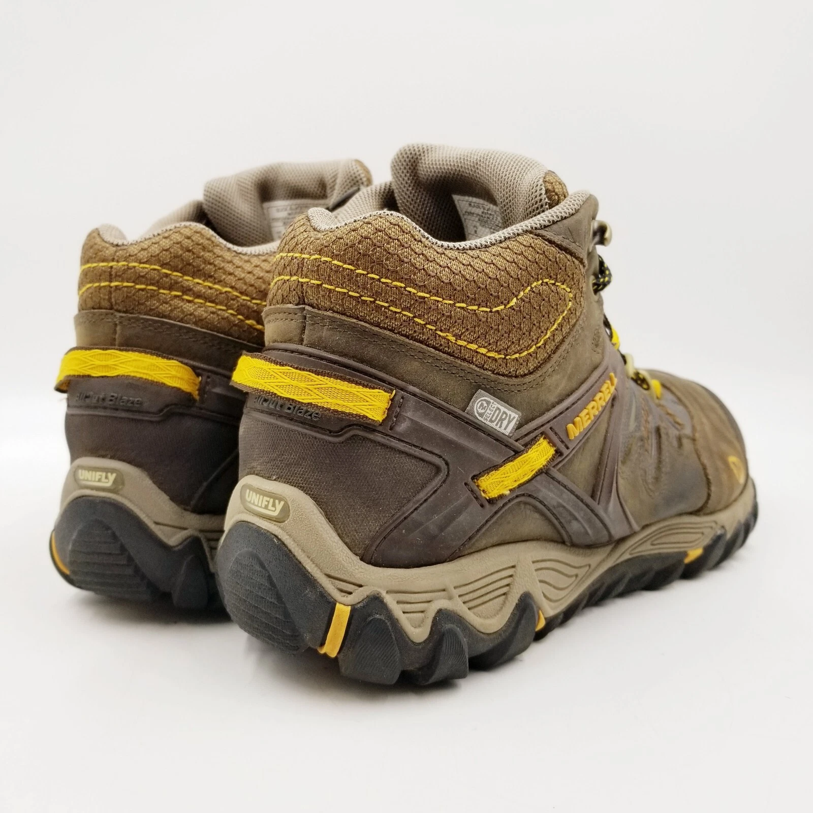 merrell all out blaze ventilator waterproof hiking leather boots