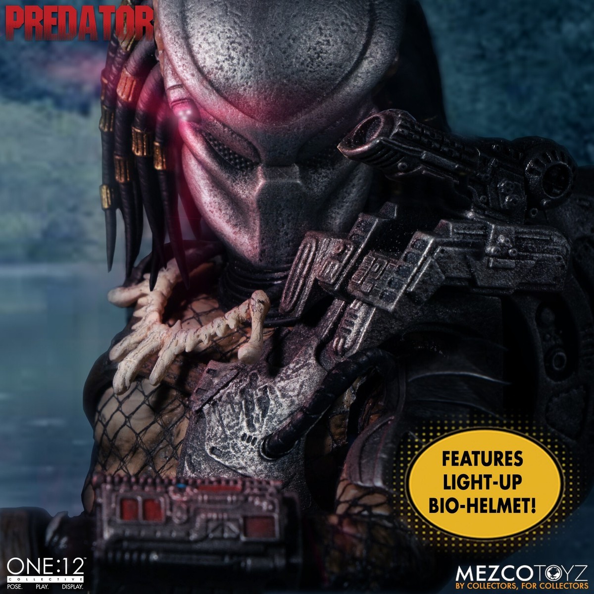 mezcoone:12collective プレデター Amazon.com: Mezco Toys Predator 'One12' Deluxe Edition
