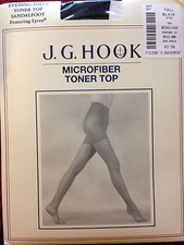Exciting  Vintage J.G. Hook Tall Black pantyhose
