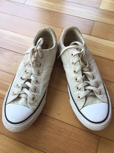 converse leather cream