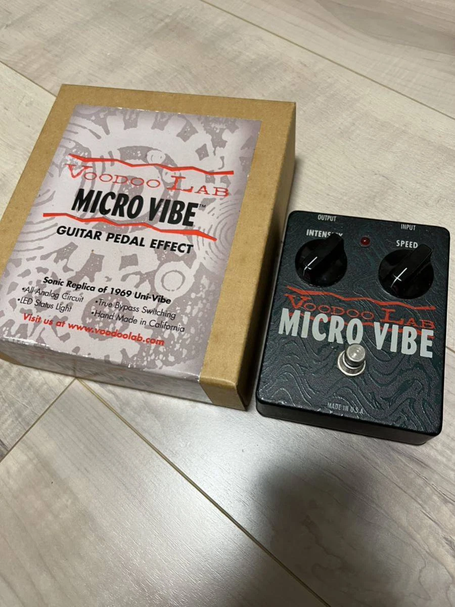 Voodoo Lab Micro Vibe Uni Vibe Jimi Hendrix Effects Chorus | eBay