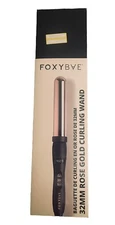 FoxyBae 32mm (1.25 in) Rose Gold Curling Wand Iron - NEW, SEALED