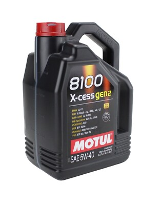 #ad Motul Fully Synthetic Engine Motor Oil 8100 X CESS 5W40 5L $43.96