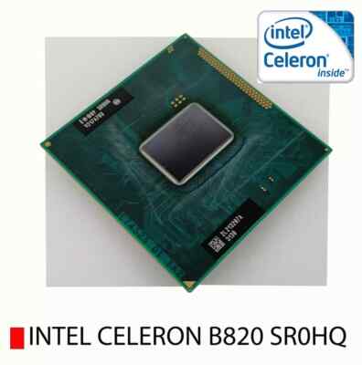MOBILE DUAL-CORE CPU PROZESSOR SOCKET INTEL CORE CELERON B820 SR0HQ 1.7G 