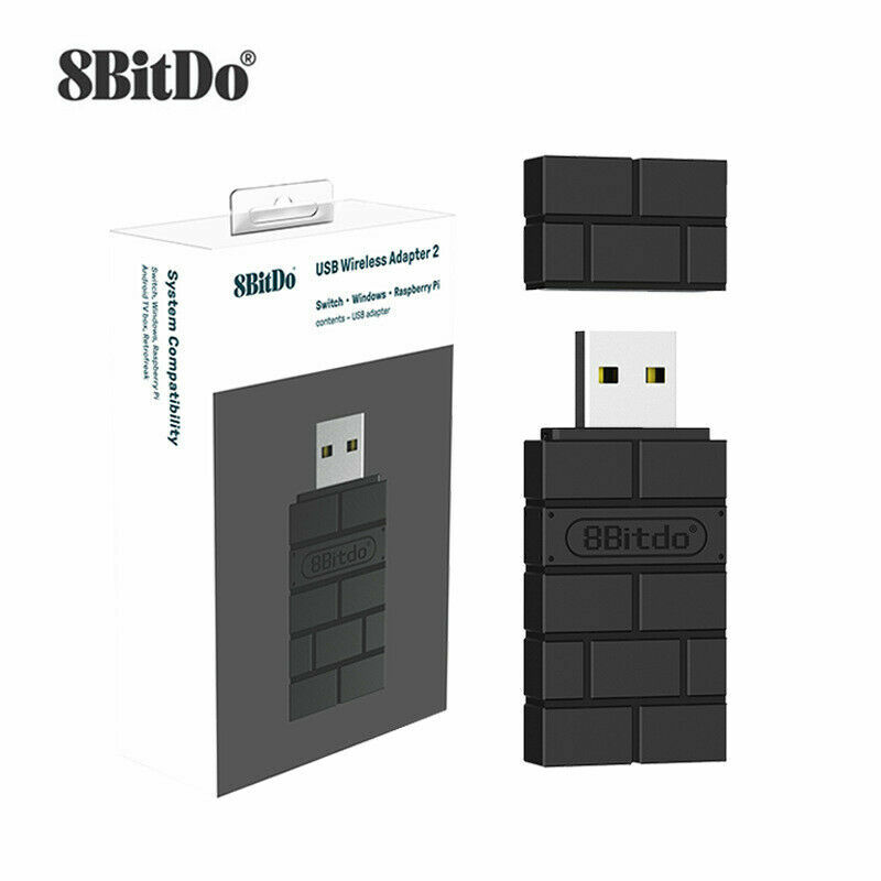 8Bitdo Wireless USB Adapter for Switch/Switch OLED, Windows Mac