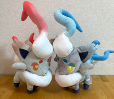 Shiny Normal Hisuian Zorua Plush Set of 2 Pokemon Center Original Japan Used