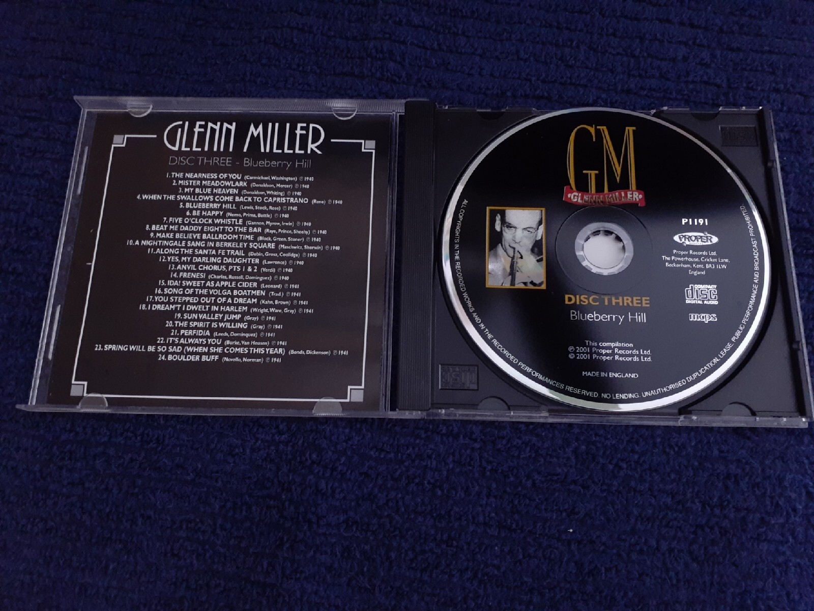 Glenn Miller The Golden Years blueberry hill 19381942 eBay