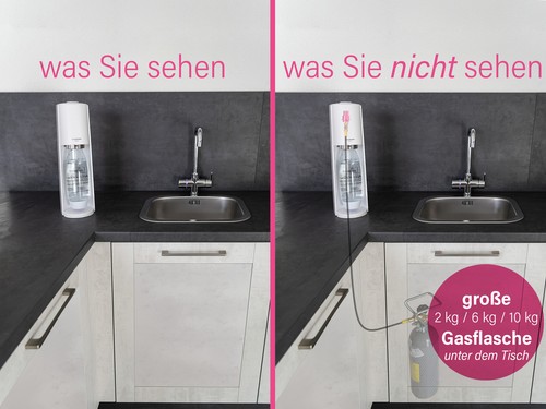 Adapter-Hochdruckschlauch für größere CO2 Flaschen geeignet f. SODASTREAM DUO QC - Bild 2 von 12