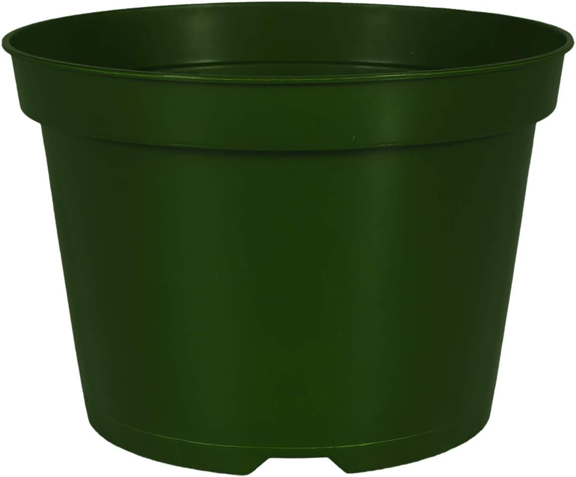8 Inch round Nursery Plant Pot - Garden Plastic Pots for Plants with Drainage
