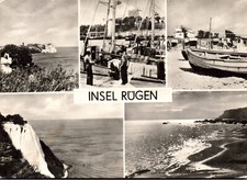 AK Insel Rügen, Kap Arkona, Hafen Saßnitz, Juliusruh 1974 (Nr. 1712)