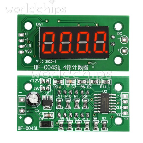 DC4-40V 0-9999 Electronic Digital Counter Module With Power Cut Memory Function - Picture 17 of 17