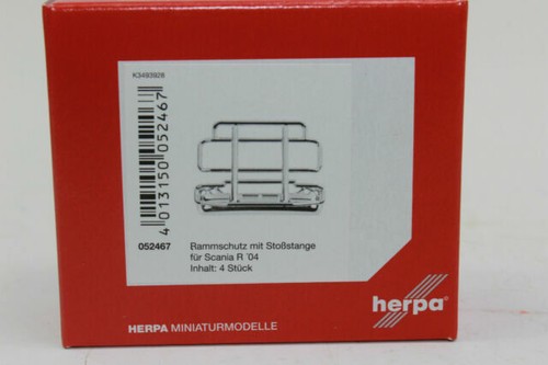 Miniature HERPA 1/87 - Camion SCANIA 143 4x2 Avec Remorque HE PAYNE - Vert