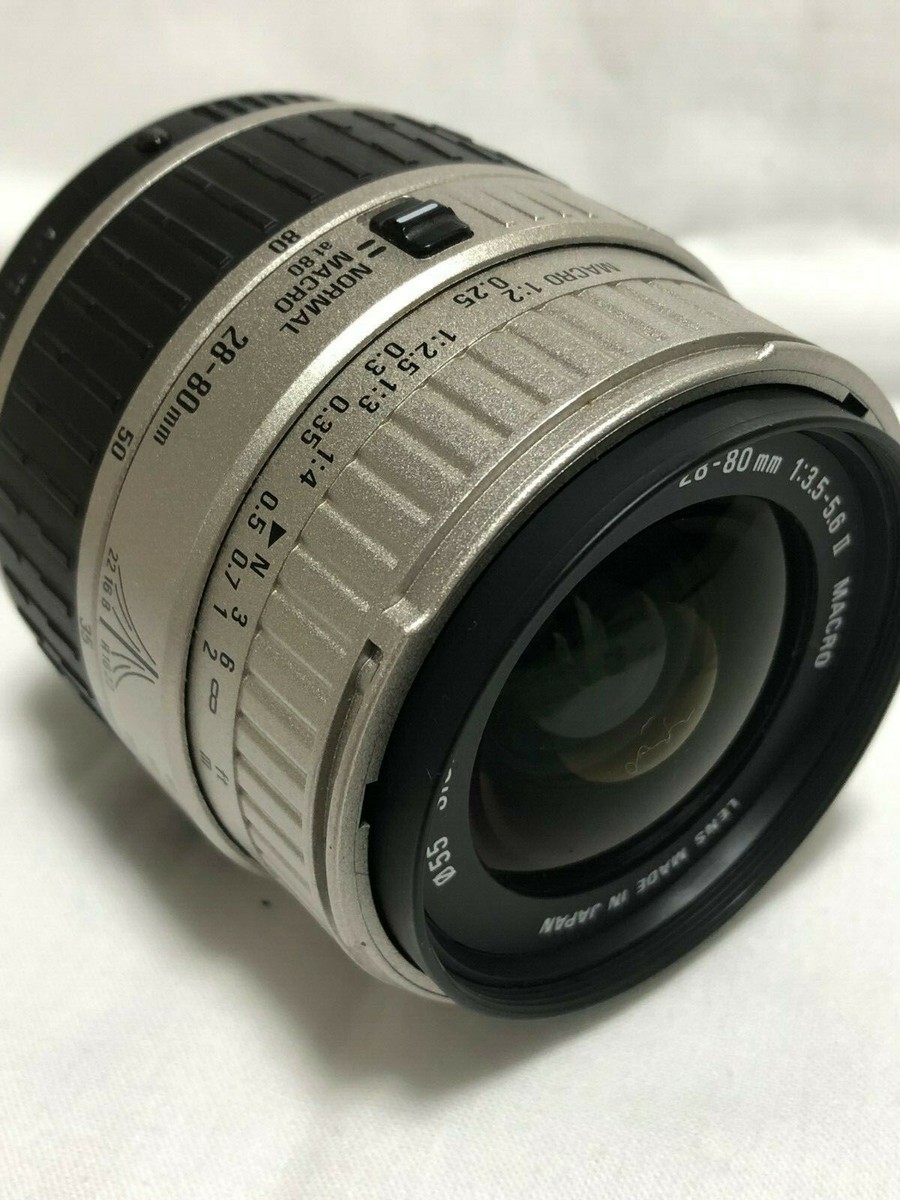 EXC++++】 Sigma AF Zoom Macro 28-80mm F/3.5-5.6 ll Lens K