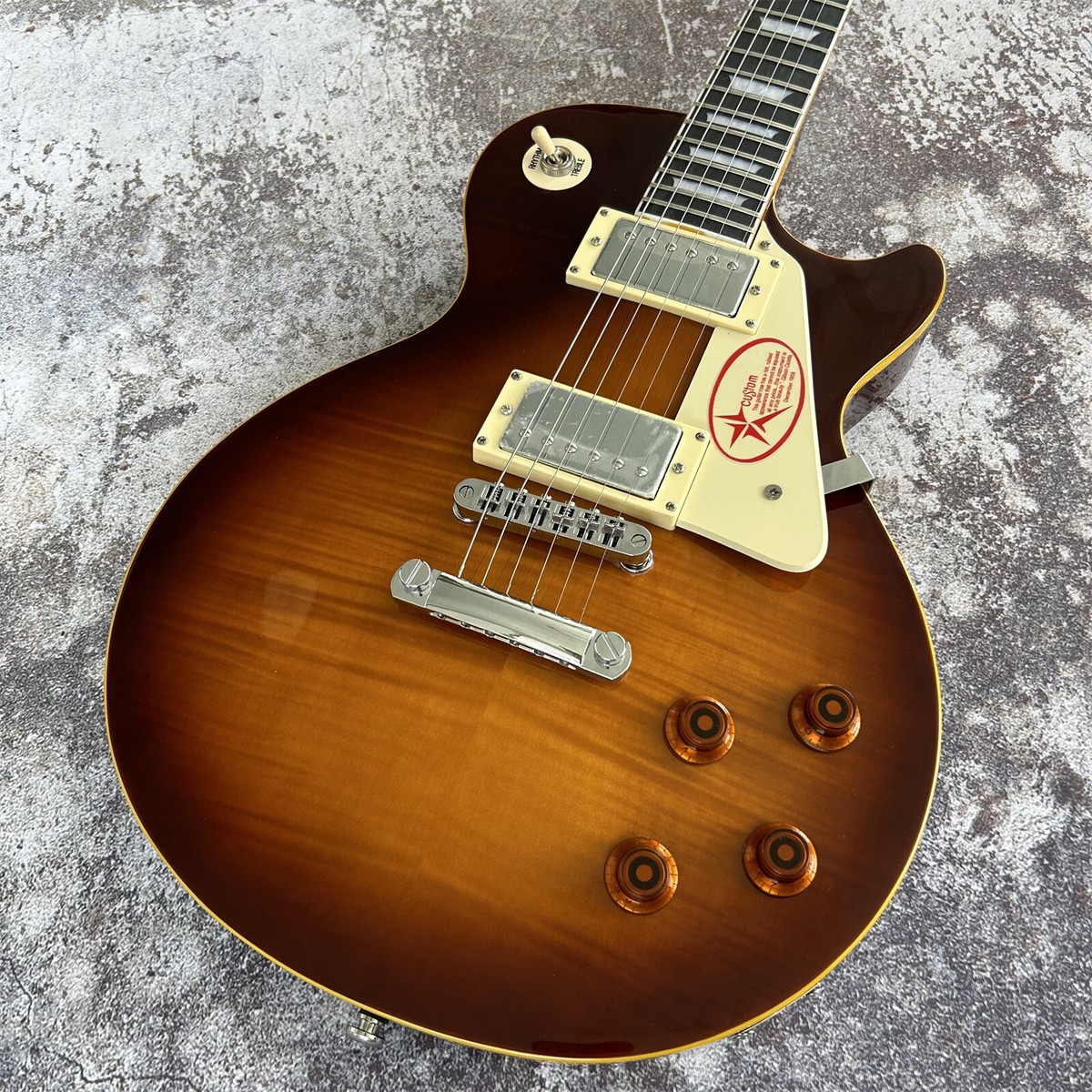 Custom Shop Electric Guitar Quilted Maple & Mahogany Body | eBay