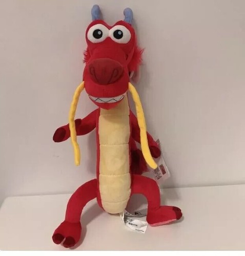 Authentic 2024 New Disney Parks Mulan Mushu Dragon Plush Doll Toy Disneyland - Bild 3 von 5