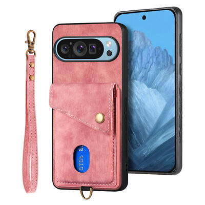 For Google Pixel 9 Pro XL 9/8/7/6 Magnetic Leather Wallet Phone