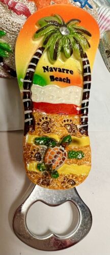 5 Navarra Beach Florida Nic Nac Souvenirs Schmuck Halter Flaschenöffner - Bild 19 von 23