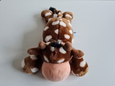 NICI Farm Friends - Gefleckte Kuh liegend Schlenker Kuscheltier Stofftier 35 cm