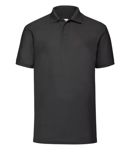 Fruit of the Loom Plain 65/35 Polyester Cotton Short Sleeve Polo Shirt S-5XL - Picture 3 of 16