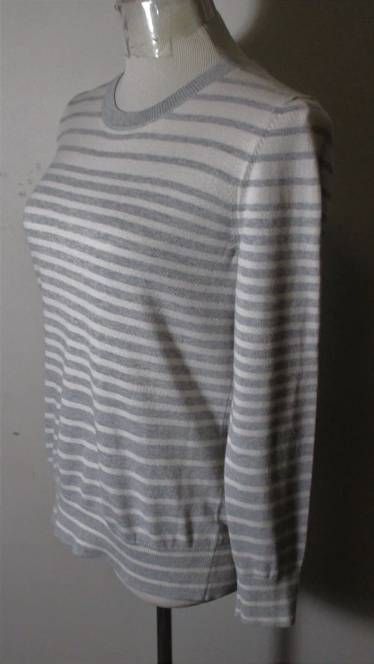 BANANA REPUBLIC Gray White Sweater Top Women's Size S - Image 4 of 4