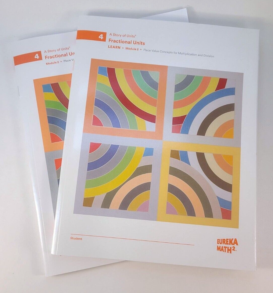 Eureka Math 2 Squared Fractional Units Grade 4 Module 2 Learn Apply | eBay
