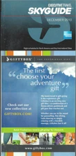AMEX SkyGuide airline guide (OAG competitor) N Am pocket timetable 12/10 [1042]