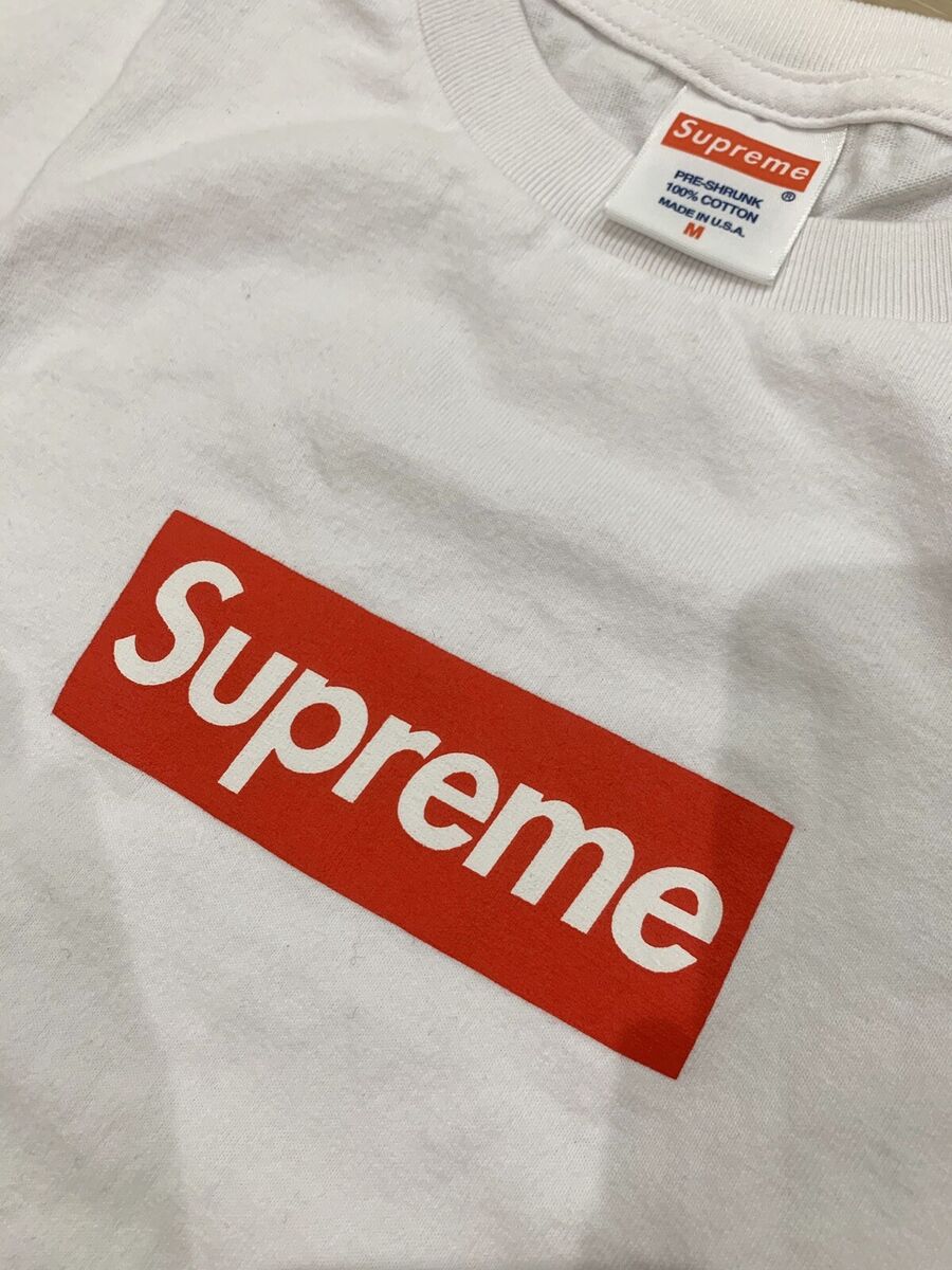 Supreme 20th Anniversary Box Logo Tee White Men's - SS14 - US