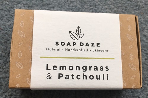 Soap Daze Vegan Friendly Lemongrass & Patchouli Natural Handcrafted Soap - Picture 2 of 4